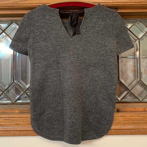 Madewell Tweed Sweater Tee - Picture 3 of 7